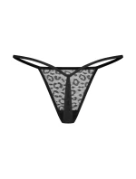 Dámská sexy tanga Clara 2-Pack černé - Obsessive