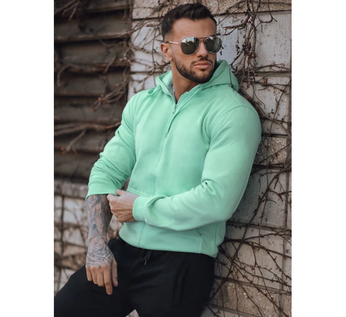 Pánská mátová a černá tepláková souprava model 21969576 - Dstreet