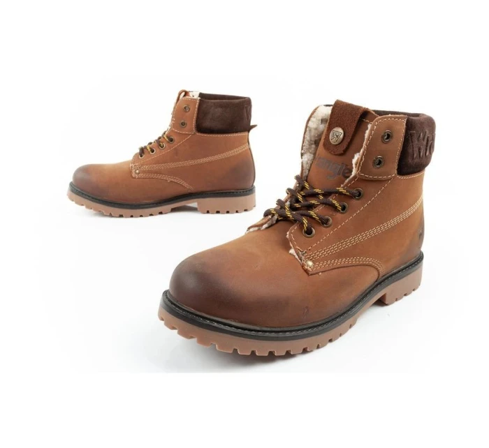 Wrangler Arch Fur pánské boty sable boots smart insulated natural leather