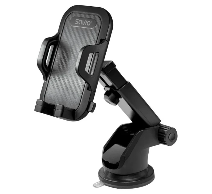 DRŽÁK TELEFONU DO AUTA SAVIO, ČELNÍ SKLO CH-04