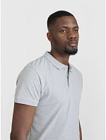 Pánské piqué polo z těžké bavlny 74.0 black model 22413024 - Pure Waste Pánské piqué polo z těžké bavlny 74.0 black model 22413024 - Pure Waste