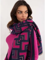 Šála AT SZ 23158.32 tmavě modrá