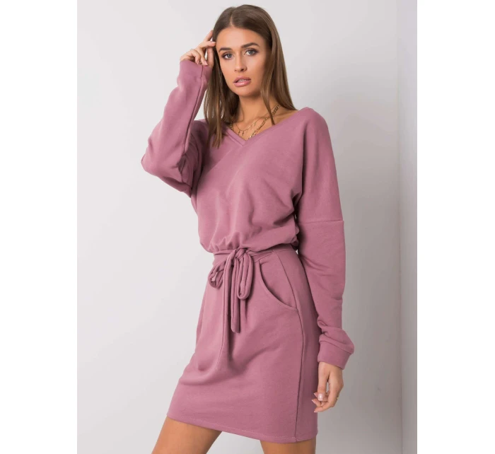 Šaty RV SK 6037.18X tmavě růžová