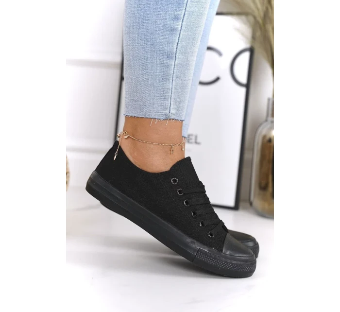 Dámské Klasické Tenisky Černé Omerta Dámské Klasické Tenisky Černé Omerta