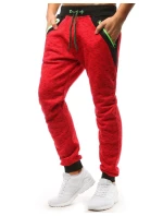 Pánské tepláky červené model 21964109 - Dstreet