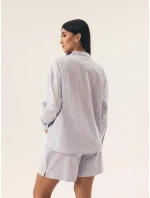 Henderson Dámské pyžamo  dlouhé/r SXL pruhované model 21022954 - HENDERSON LADIES