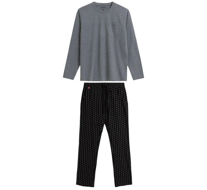 Pánské pyžamo model 20735795 melange - Atlantic Pánské pyžamo model 20735795 melange - Atlantic