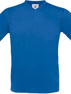 B&C Exact V-Neck Tričko s výstřihem do V 01.0006 royal blue
