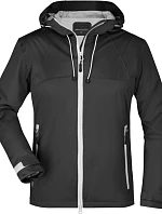Daiber JN 1097 Dámská 3-vrstvá softshellová bunda 02.1097 black/silver