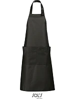 SOL'S Gala Zástěra s laclem 25.8010 dark grey