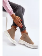 Dámské návleky na boty hnědé Ilanae Dámské návleky na boty hnědé Ilanae