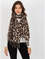 Šála AT SZ 1 892.39P černá a béžová Šála AT SZ 1 892.39P černá a béžová