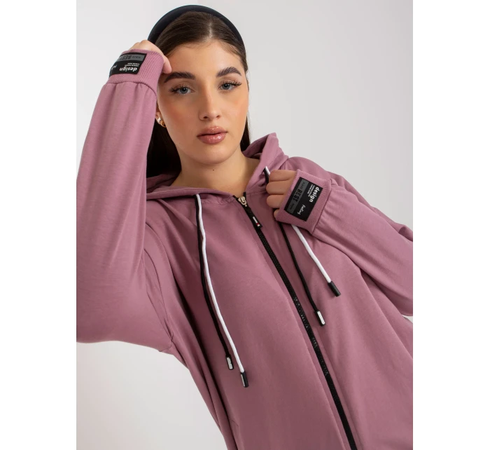 Mikina RV BL 8277.28 tmavě růžová