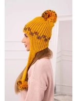 Dámská ušanka Nadia K321 hořčicová - Oliwier