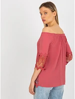 Dámská halenka LK BZ 506188.32X tmavě růžová - FPrice