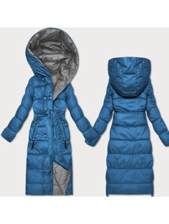 Světle oboustranná zimní bunda s páskem model 21753517 - MINORITY