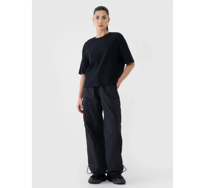 Dámské tričko z vaflového úpletu 4F 4FRSS25TTSHF2651-20S