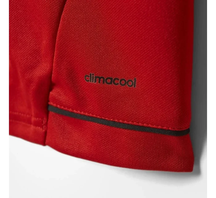 Dětská mikina Tiro 17 TRG TOP JR BQ2754 Červená - Adidas Dětská mikina Tiro 17 TRG TOP JR BQ2754 Červená - Adidas