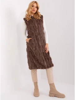 Kamizelka AT KZ brązowy model 19367716 - FPrice