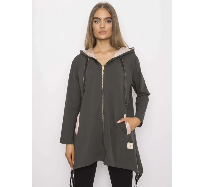 Halenka RV BL 4899.23P tmavá khaki