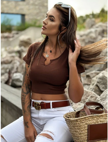 Halenka TW BZ 2100.58P hnědá Halenka TW BZ 2100.58P hnědá