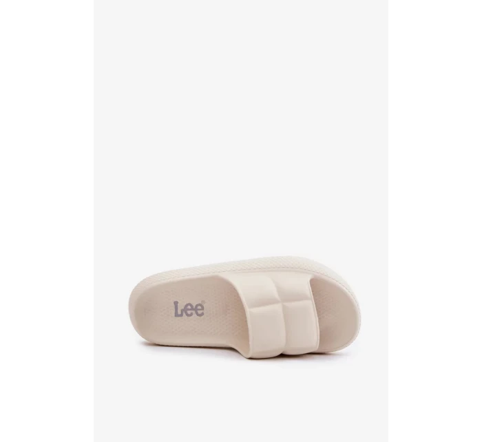 Dámské pěnové pantofle LEE MAYA SLIDER WOMEN LOW – béžové