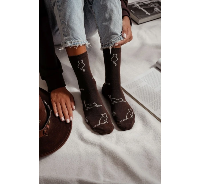 Dámské ponožky Cat model 21319588 - Milena