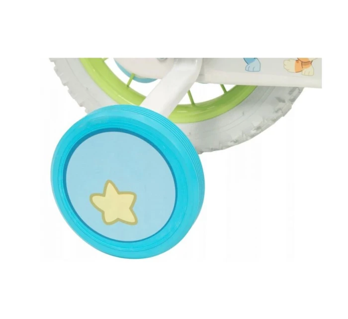 Dětské kolo Modrá a limetkově zelená barva model 21471053 Dětské kolo Modrá a limetkově zelená barva model 21471053