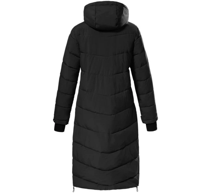 Dámský podzimní kabát Killtec KOW 62 černý větruodolný a prodyšný černý (38642/200)