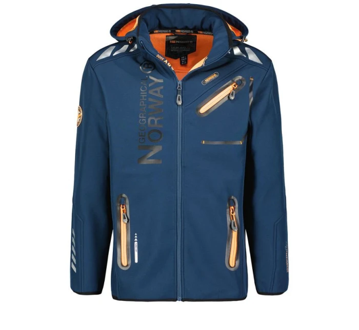 Pánská softshellová bunda NAVY DB MEN 068 NAVY / ORANGE / model 21768239 - Geographical Norway Pánská softshellová bunda NAVY DB MEN 068 NAVY / ORANGE / model 21768239 - Geographical Norway