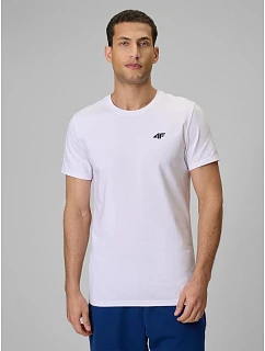 Pánské hladké tričko slim 4F 4FRMM00TTSHM4193-10S