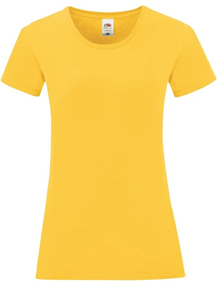 Fruit of the Loom Lady-Fit Iconic 150 T Dámské tričko 16.1432 sunflower Fruit of the Loom Lady-Fit Iconic 150 T Dámské tričko 16.1432 sunflower