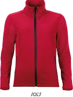 SOL'S Race Women Dámská 2-vrstvá softshellová bunda 25.1194 pepper red