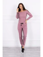 Sada s dvojitými pruhy tmavě růžová Sada s dvojitými pruhy tmavě růžová