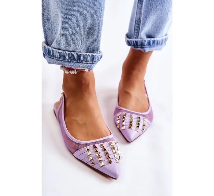 Dámské baleríny s cvočky model 21592171 - Boto