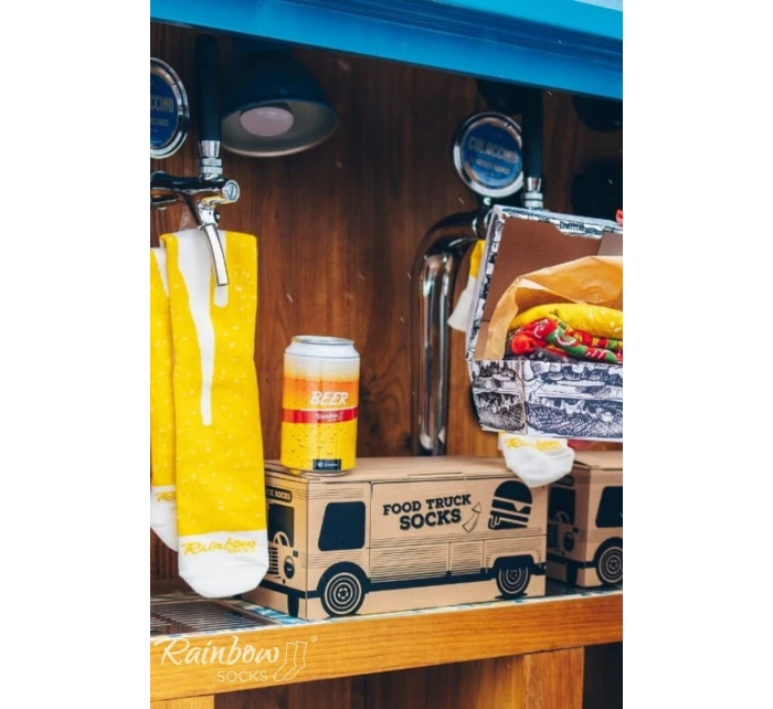 x Rainbow ponožky  Ponožky sada 3 model 21606640 - ZOOKSY/RAINBOW SOCKS
