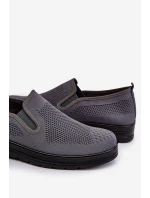 Šedé pánské tenisky tenisky Nomiji