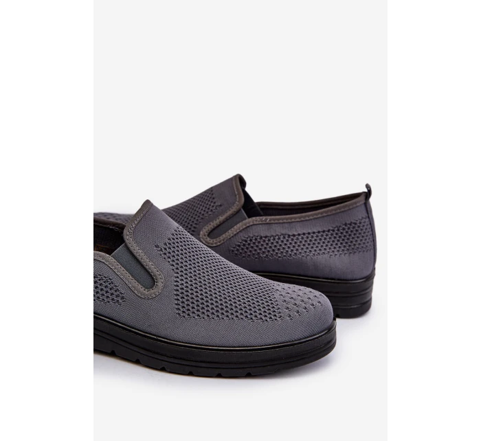 Šedé pánské tenisky tenisky Nomiji