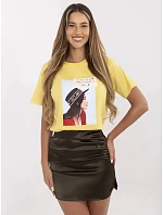 T shirt PM TS model 22087358 żółty - FPrice