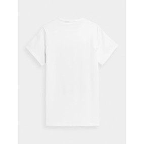 Pánské tričko 4F H4L22-TSM049 bílé