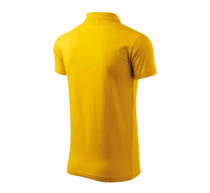 Single J. polokošile pánská žlutá