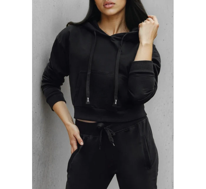 Dámská mikina s kapucí černá Dstreet model 21993518 - FashionStreet