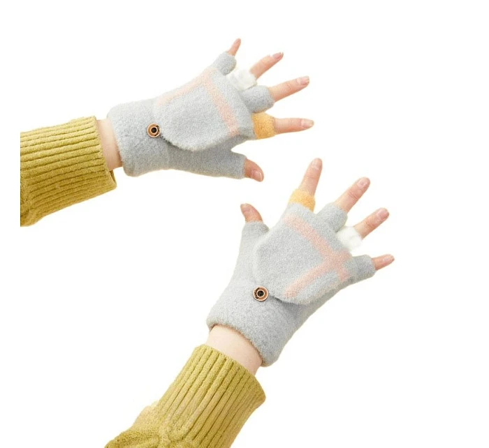 Dámské / dětské zimní palčáky - šedé dámské