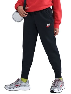 Dětské kalhoty Nike Sportswear Club Fleece černé FD3008 015