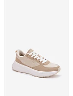 Dámské tenisky na platformě Béžové model 22074762 - GAP Dámské tenisky na platformě Béžové model 22074762 - GAP