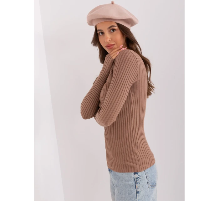 Czapka AT CZ model 18917689 beżowy - FPrice Czapka AT CZ model 18917689 beżowy - FPrice