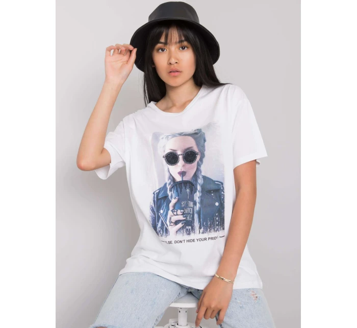 Tričko HB TS 3053.69P bílá