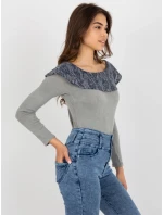 Svetr LK SW tmavě modrá model 20742326 - FPrice Svetr LK SW tmavě modrá model 20742326 - FPrice