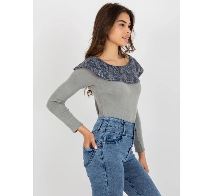 Svetr LK SW tmavě modrá model 20742326 - FPrice Svetr LK SW tmavě modrá model 20742326 - FPrice