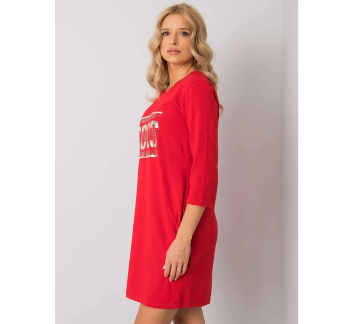 Šaty RV SK 6894.44P červená